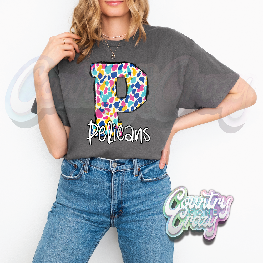 PELICANS •• SPOTTY •• T-SHIRT-Country Gone Crazy-Country Gone Crazy