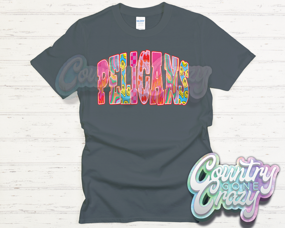 PELICANS // GOOD VIBES // T-Shirt-Country Gone Crazy-Country Gone Crazy