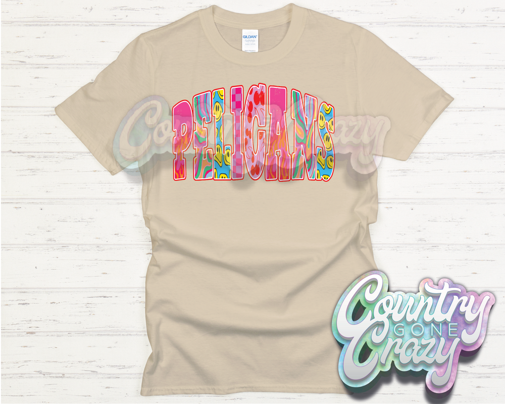 PELICANS // GOOD VIBES // T-Shirt-Country Gone Crazy-Country Gone Crazy