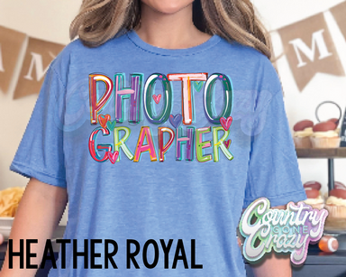 PHOTOGRAPHER • Splash • T-Shirt-Country Gone Crazy-Country Gone Crazy