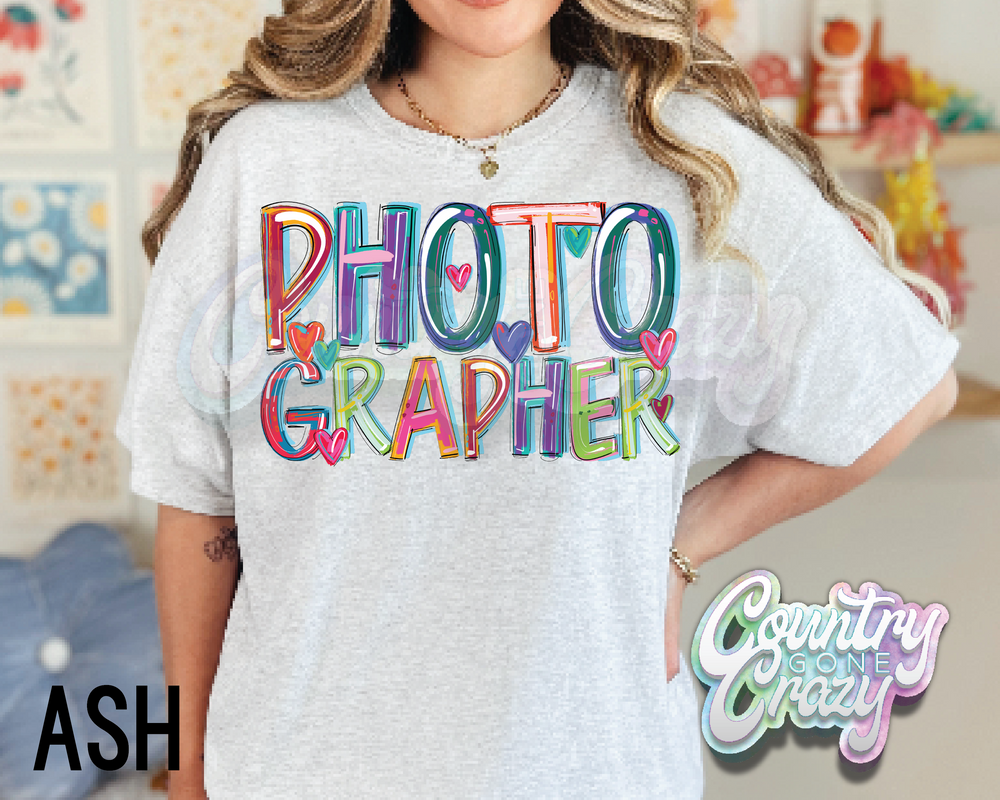 PHOTOGRAPHER • Splash • T-Shirt-Country Gone Crazy-Country Gone Crazy