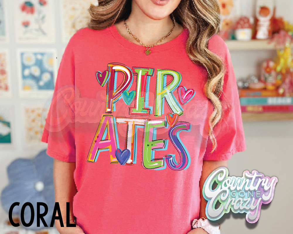 Pirates • Splash • T-Shirt-Country Gone Crazy-Country Gone Crazy