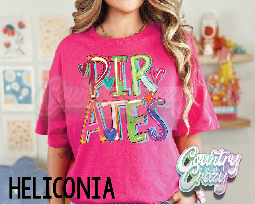 Pirates • Splash • T-Shirt-Country Gone Crazy-Country Gone Crazy