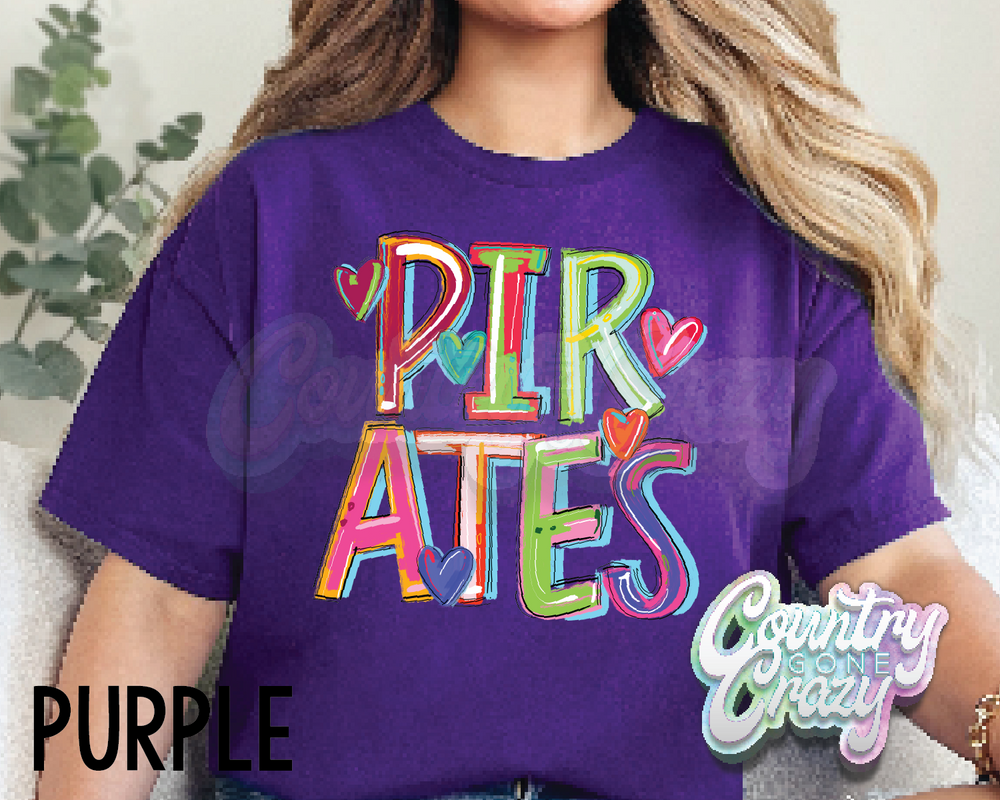 Pirates • Splash • T-Shirt-Country Gone Crazy-Country Gone Crazy