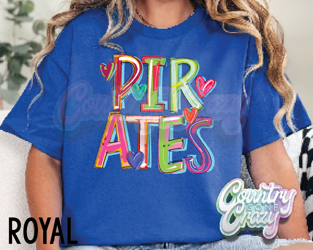 Pirates • Splash • T-Shirt-Country Gone Crazy-Country Gone Crazy