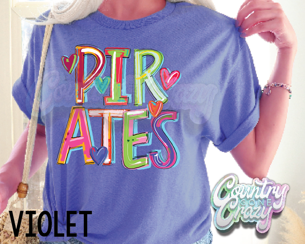 Pirates • Splash • T-Shirt-Country Gone Crazy-Country Gone Crazy