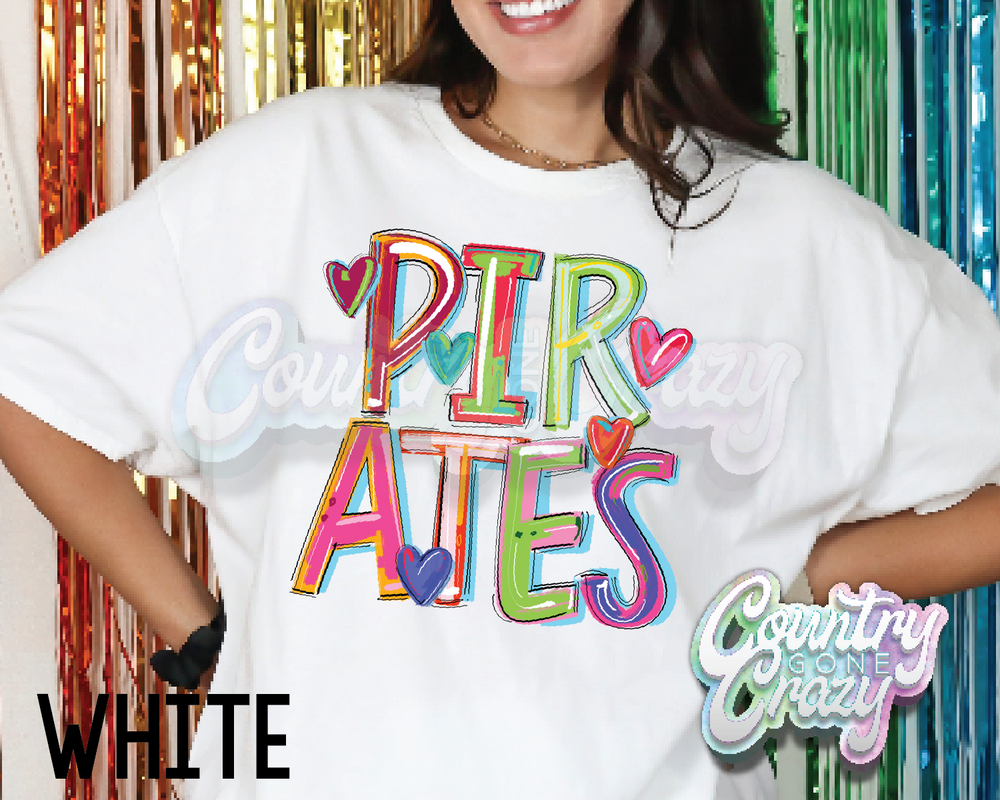 Pirates • Splash • T-Shirt-Country Gone Crazy-Country Gone Crazy