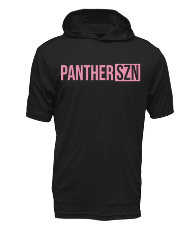 PANTHER SZN // // Short-Sleeved Hoodie-Country Gone Crazy-Country Gone Crazy