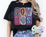 Ponies •• Bubble •• T-Shirt-Country Gone Crazy-Country Gone Crazy