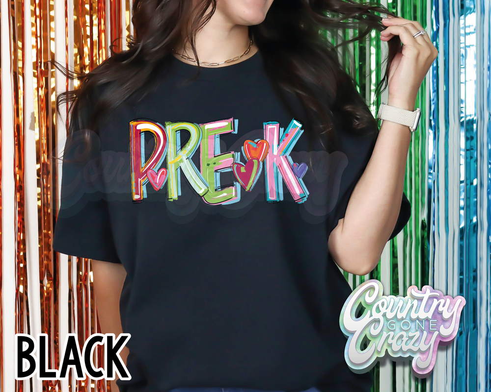 PRE-K • Splash • T-Shirt-Country Gone Crazy-Country Gone Crazy