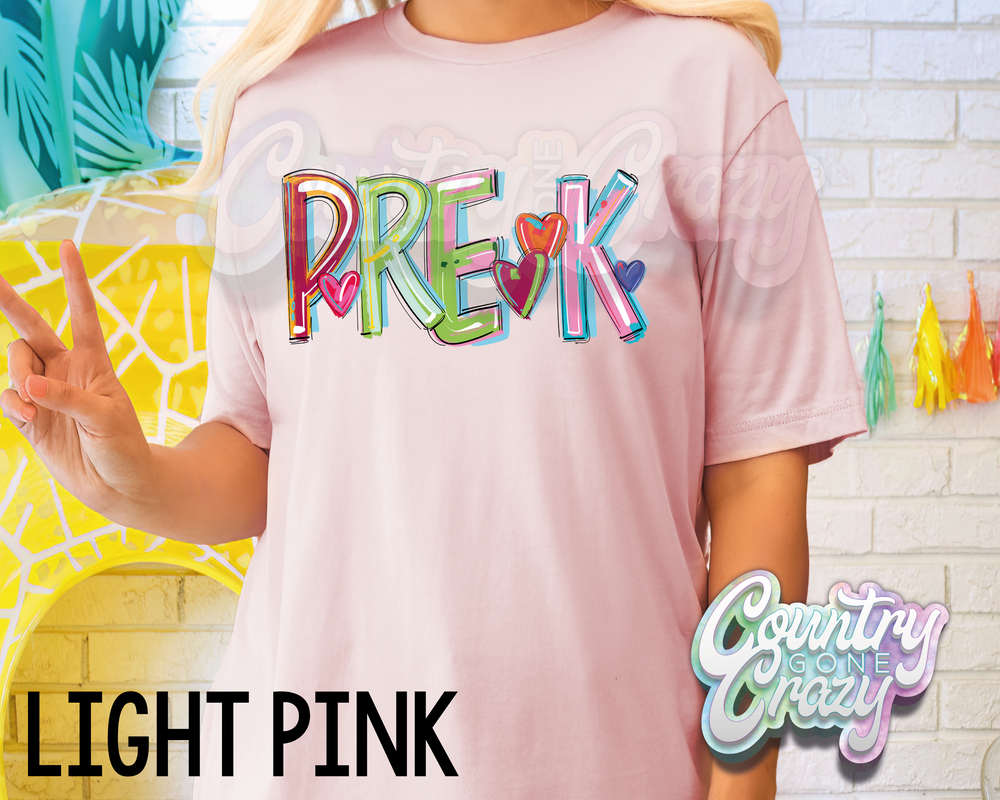 PRE-K • Splash • T-Shirt-Country Gone Crazy-Country Gone Crazy