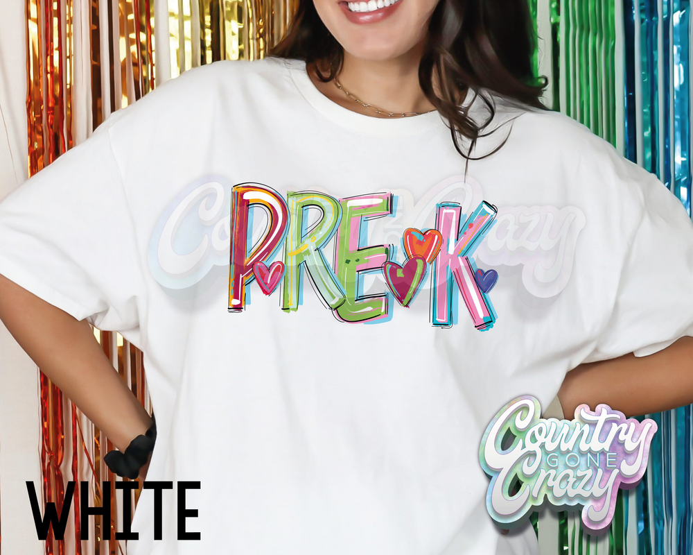 PRE-K • Splash • T-Shirt-Country Gone Crazy-Country Gone Crazy