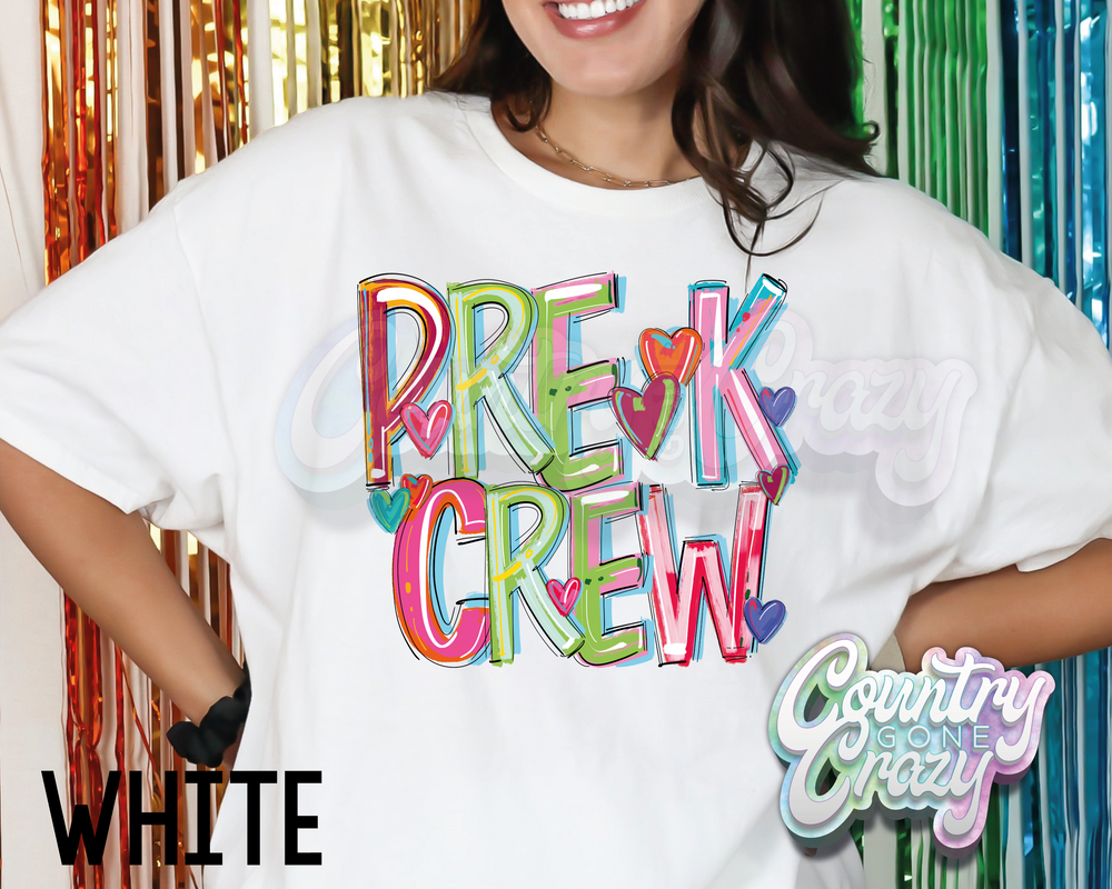 Pre-K Crew • Splash • T-Shirt-Country Gone Crazy-Country Gone Crazy