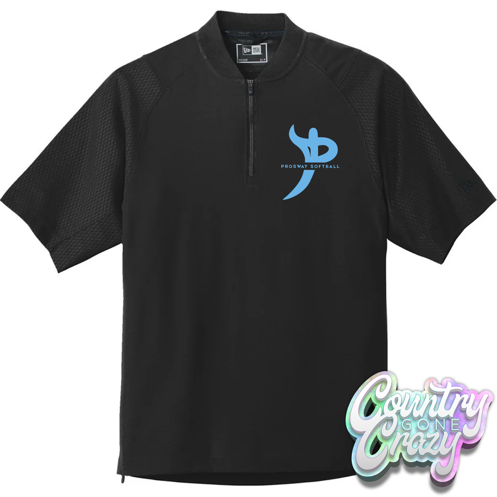 Prosway Softball - Short Sleeve Pullover-BAW-Country Gone Crazy