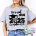 PROUD OF A 2025 GRADUATE with Picture - T-SHIRT - CUSTOMIZED-Country Gone Crazy-Country Gone Crazy