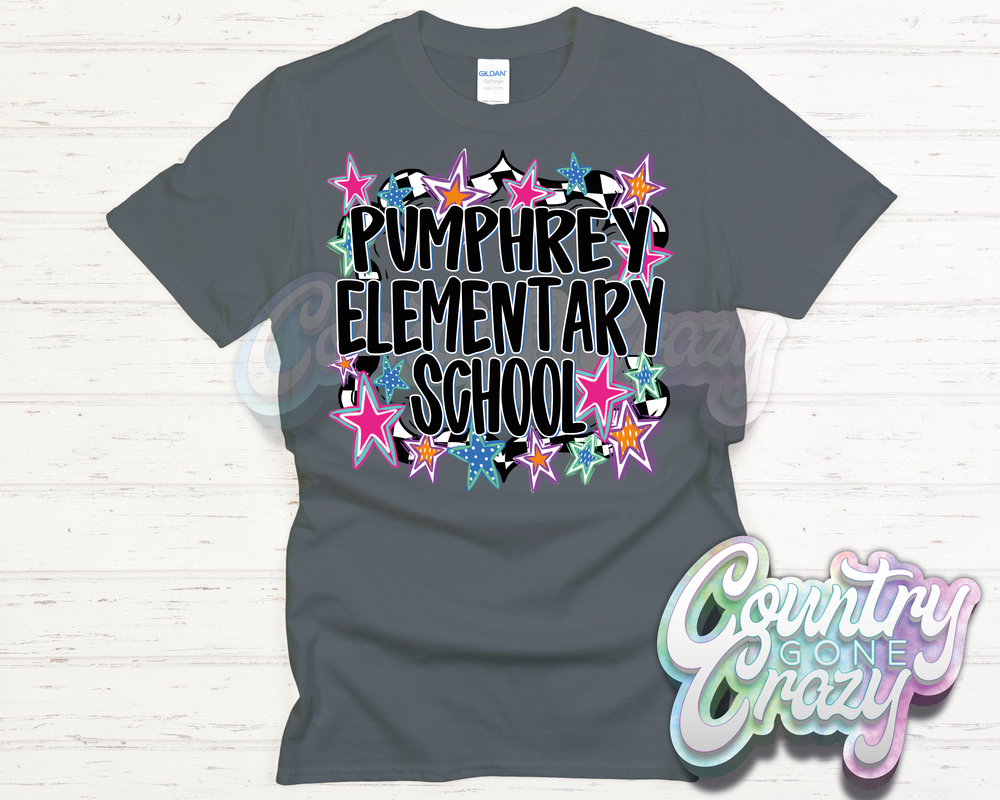 Pumphrey Elementary // ALL STAR // T-Shirt-Country Gone Crazy-Country Gone Crazy