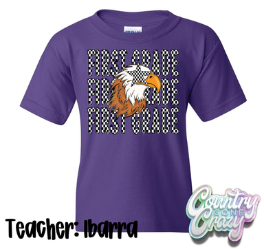 TEACHER: IBARRA // ESS FIRST GRADE CLASS SHIRT-Country Gone Crazy-Country Gone Crazy