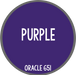 Purple Sign Vinyl-Orafol-Country Gone Crazy