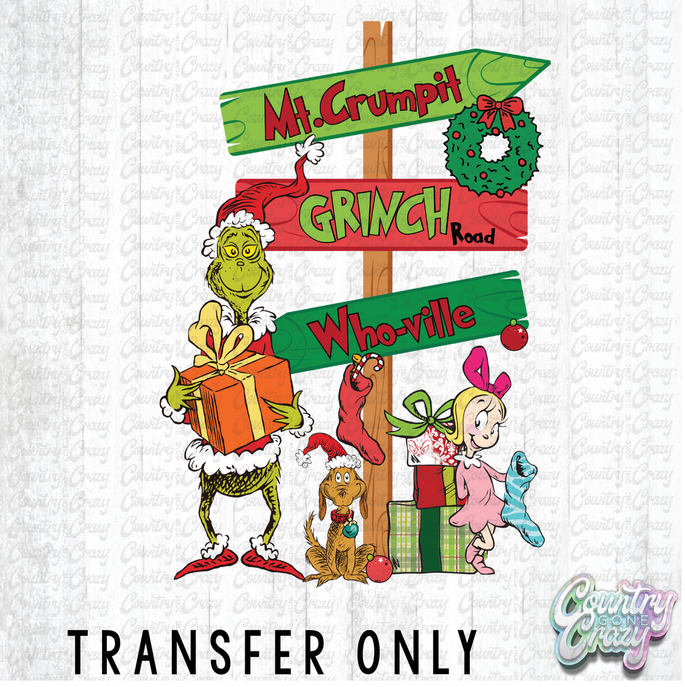 HT3874 • GRINCH ROAD-Country Gone Crazy-Country Gone Crazy