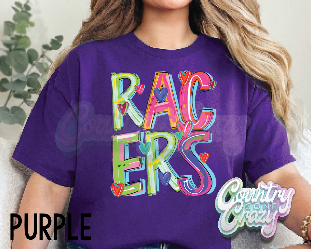 Racers • Splash • T-Shirt-Country Gone Crazy-Country Gone Crazy