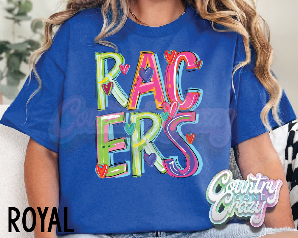 Racers • Splash • T-Shirt-Country Gone Crazy-Country Gone Crazy