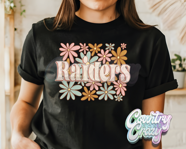 Raiders • Blooming Boho • T-Shirt-Country Gone Crazy-Country Gone Crazy