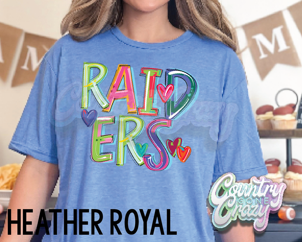 Raiders • Splash • T-Shirt-Country Gone Crazy-Country Gone Crazy