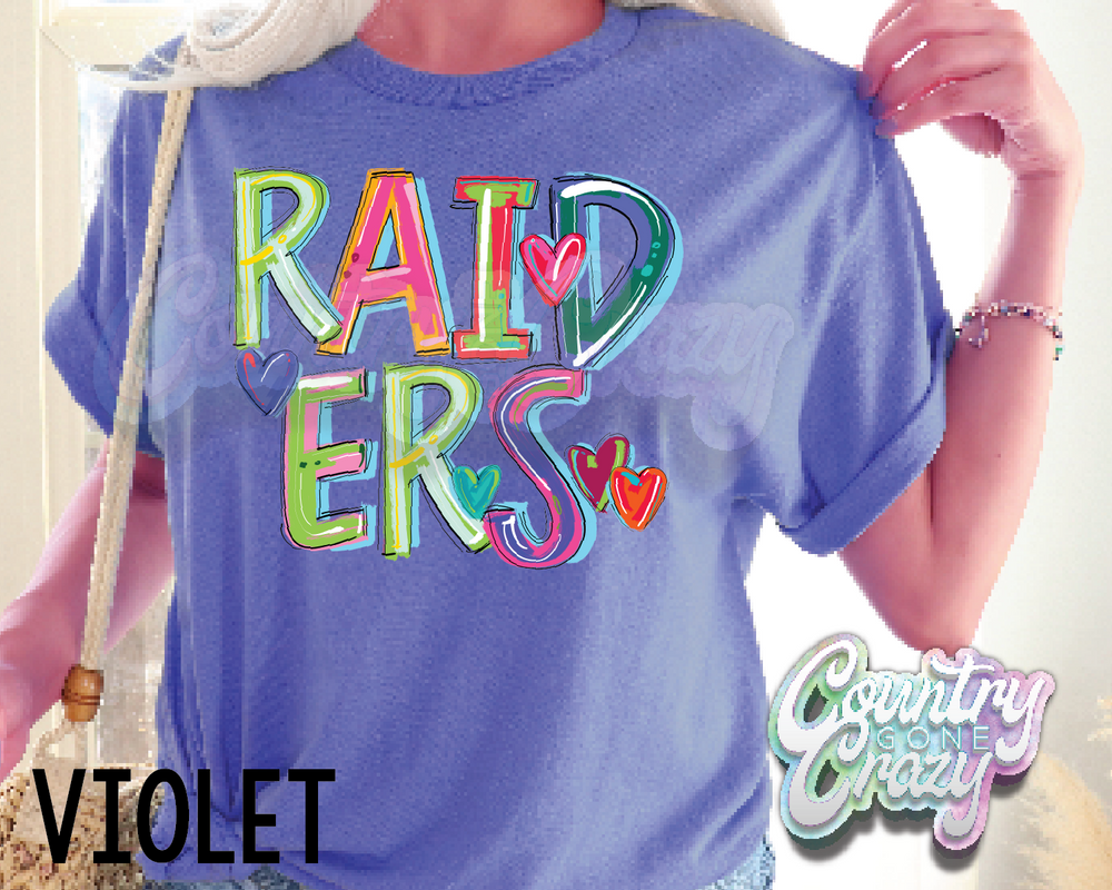 Raiders • Splash • T-Shirt-Country Gone Crazy-Country Gone Crazy