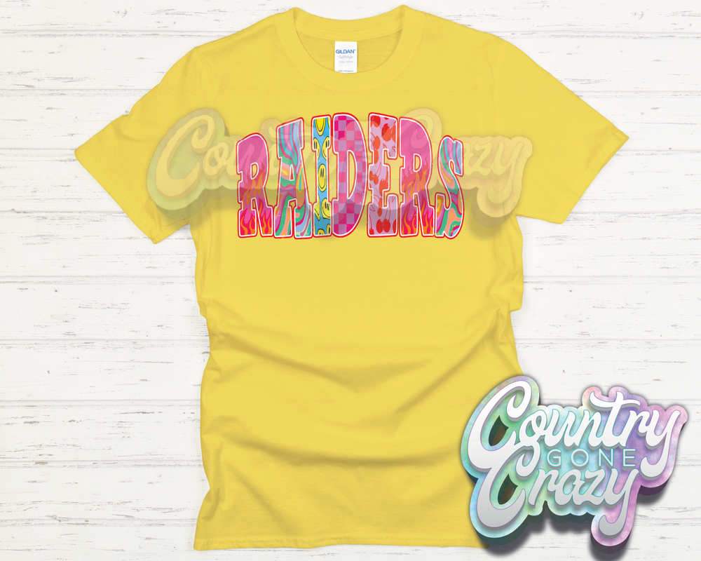 RAIDERS // GOOD VIBES // T-Shirt-Country Gone Crazy-Country Gone Crazy