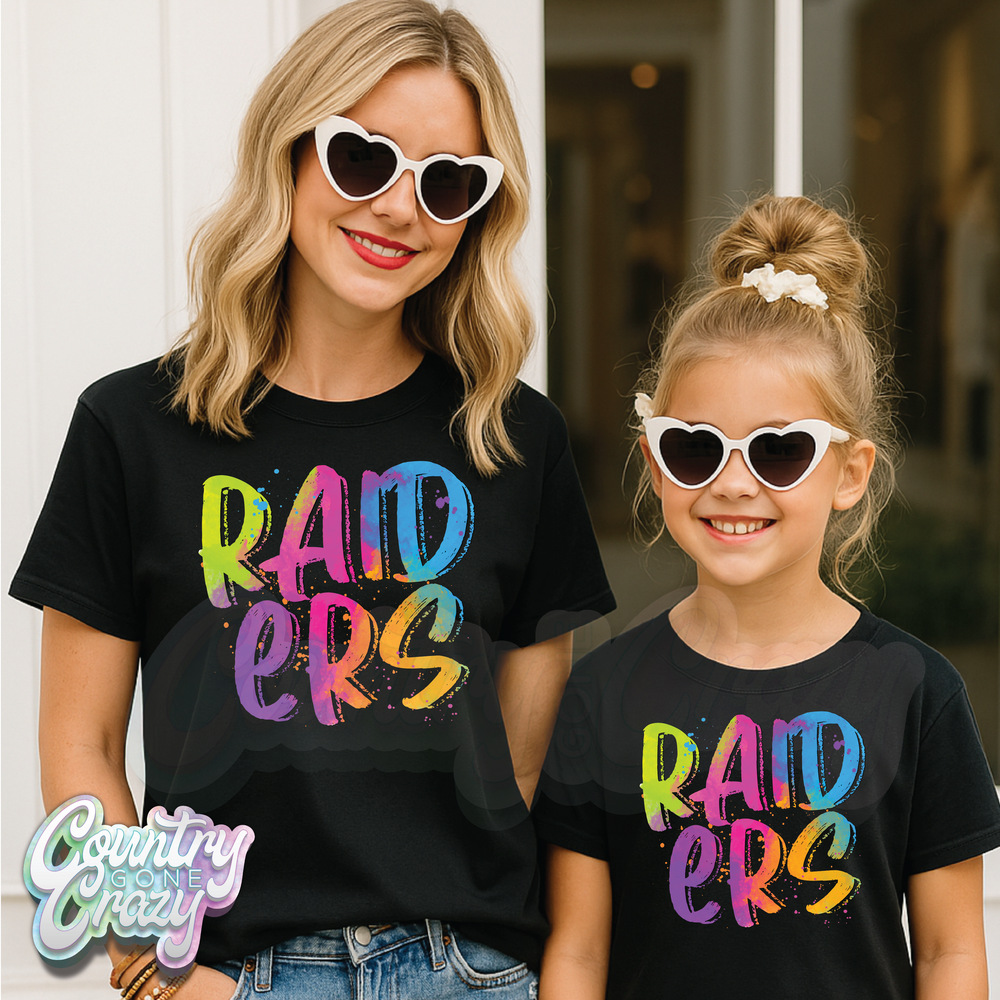 RAIDERS •• SPLISH SPLASH T-SHIRT-Country Gone Crazy-Country Gone Crazy
