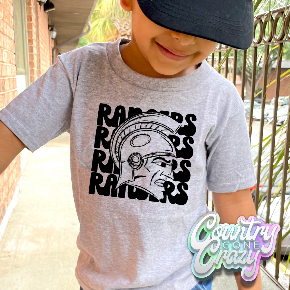 Rangers Mascot Stacked T-Shirt-Country Gone Crazy-Country Gone Crazy