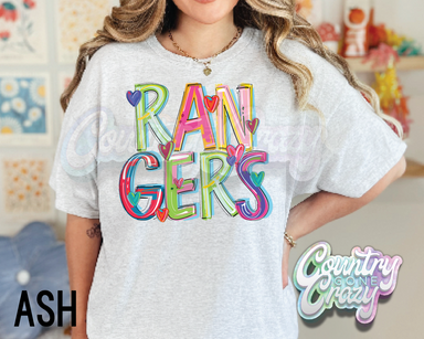 Rangers • Splash • T-Shirt-Country Gone Crazy-Country Gone Crazy