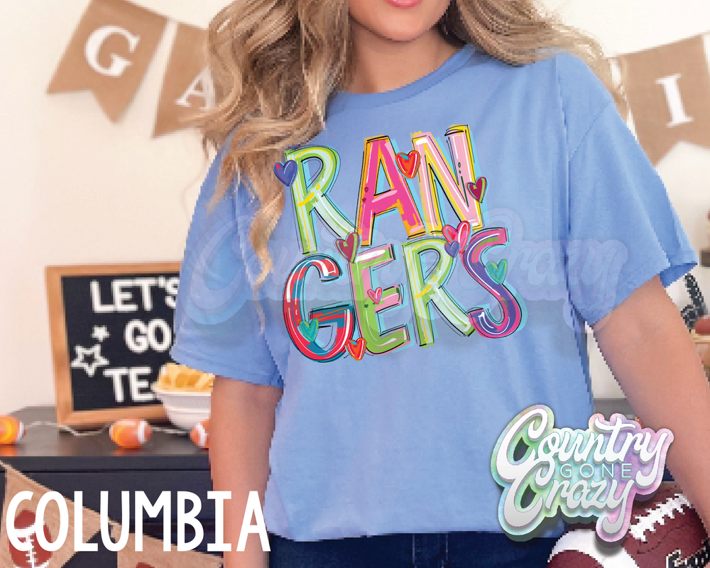 Rangers • Splash • T-Shirt-Country Gone Crazy-Country Gone Crazy