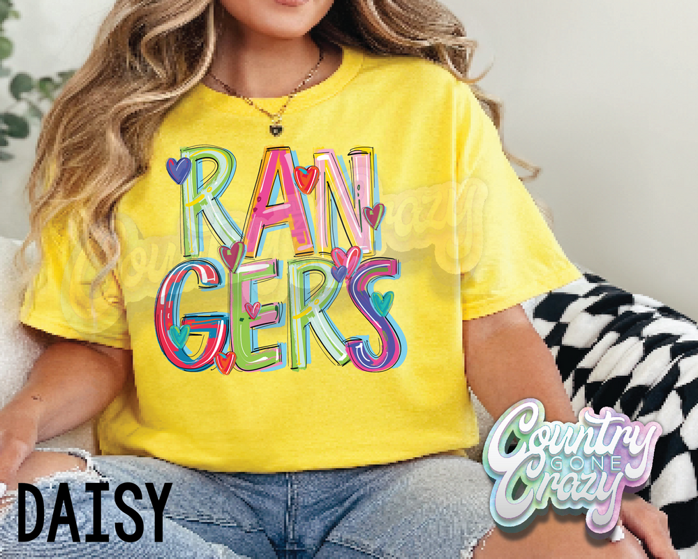Rangers • Splash • T-Shirt-Country Gone Crazy-Country Gone Crazy