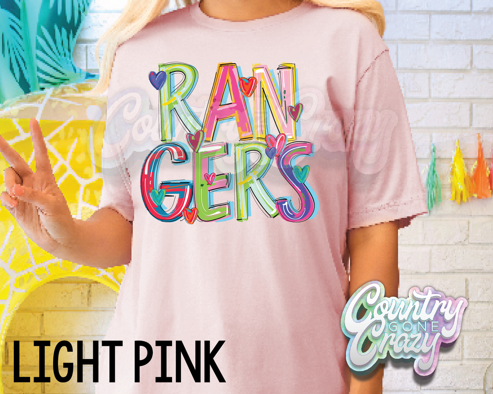 Rangers • Splash • T-Shirt-Country Gone Crazy-Country Gone Crazy