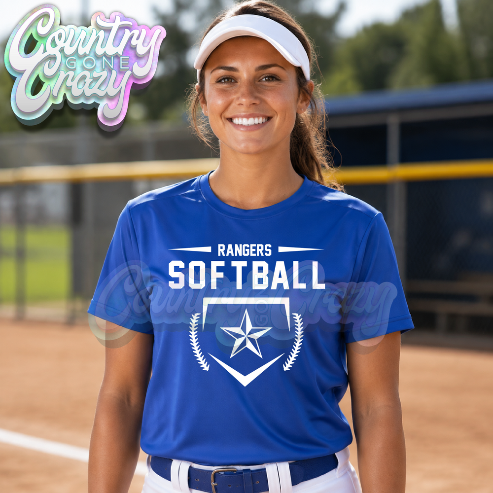 RANGERS SOFTBALL // DRY-FIT