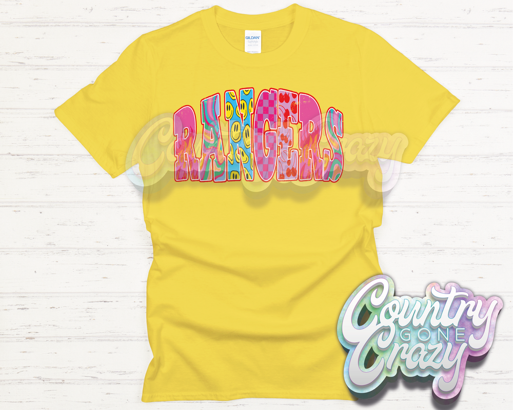 RANGERS // GOOD VIBES // T-Shirt-Country Gone Crazy-Country Gone Crazy