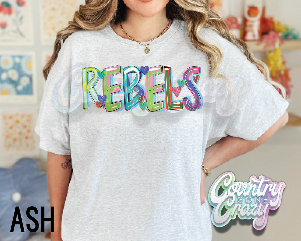 Rebels • Splash • T-Shirt-Country Gone Crazy-Country Gone Crazy