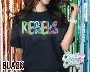 Rebels • Splash • T-Shirt-Country Gone Crazy-Country Gone Crazy