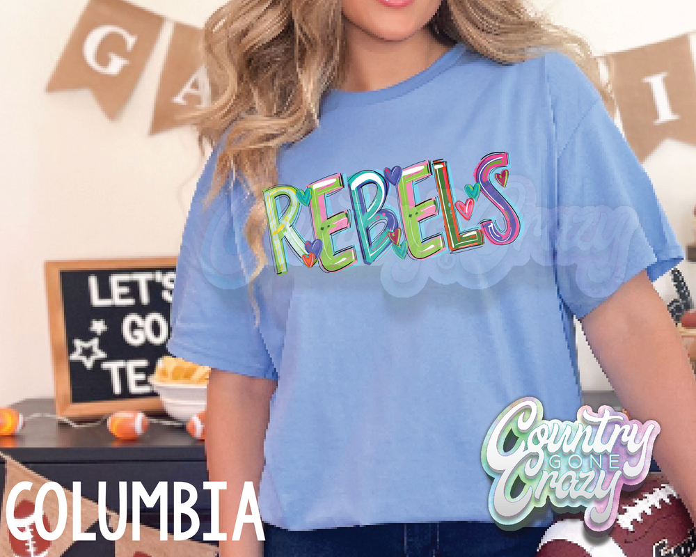 Rebels • Splash • T-Shirt-Country Gone Crazy-Country Gone Crazy