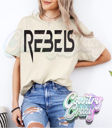 REBELS /// HARD ROCK /// T-SHIRT-Country Gone Crazy-Country Gone Crazy