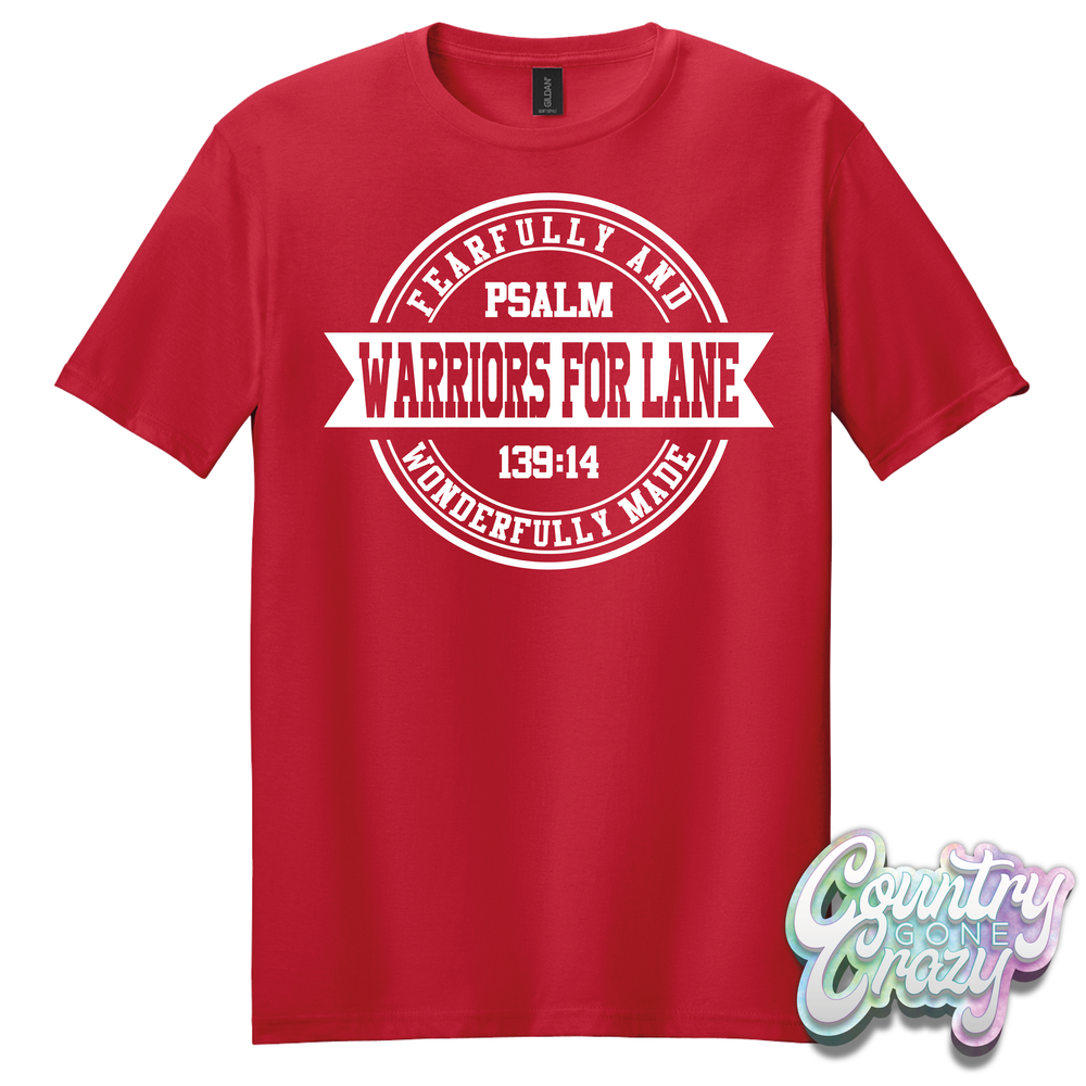 Warriors for Lane T-Shirt-Country Gone Crazy-Country Gone Crazy