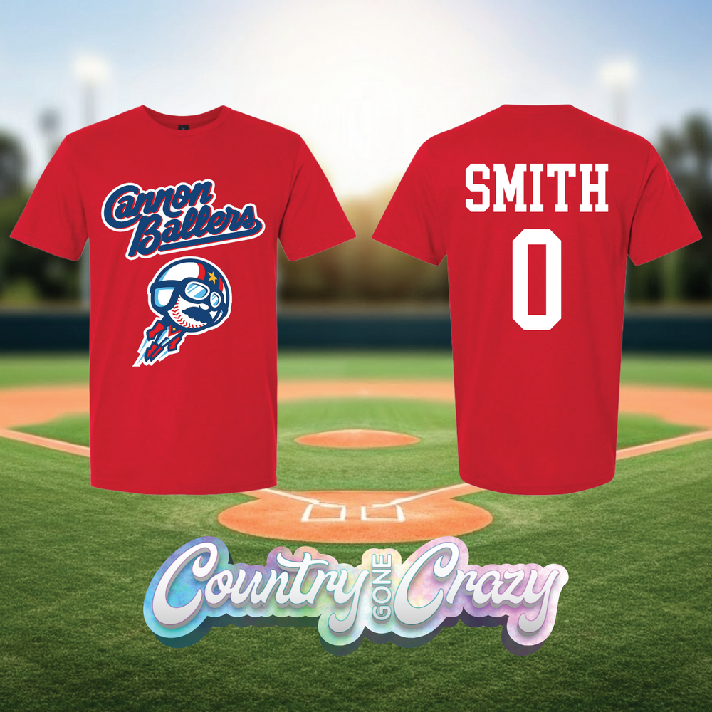 CANNON BALLERS DRI-FIT-Country Gone Crazy-Country Gone Crazy