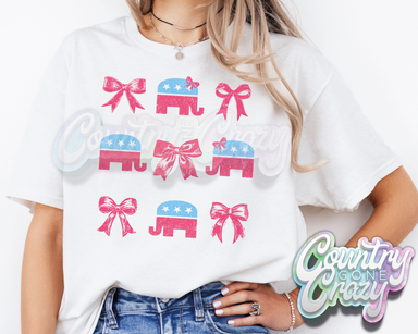 Republican Coquette - T-Shirt-Country Gone Crazy-Country Gone Crazy