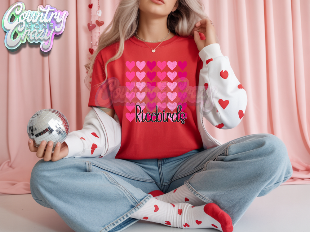 RICEBIRDS - LOVE STRUCK - T-SHIRT-Country Gone Crazy-Country Gone Crazy