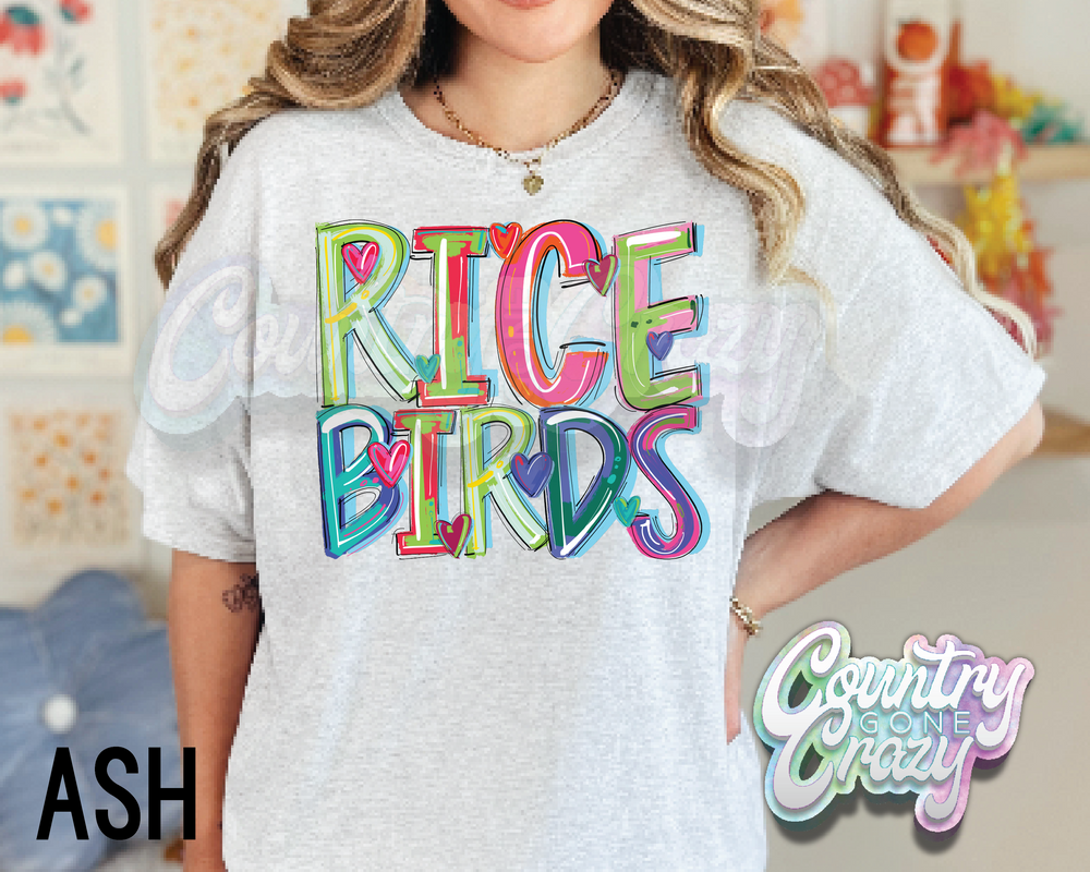 Ricebirds • Splash • T-Shirt-Country Gone Crazy-Country Gone Crazy