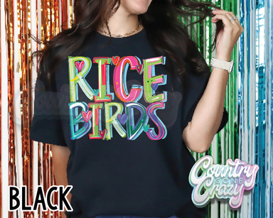 Ricebirds • Splash • T-Shirt-Country Gone Crazy-Country Gone Crazy