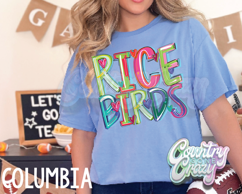 Ricebirds • Splash • T-Shirt-Country Gone Crazy-Country Gone Crazy