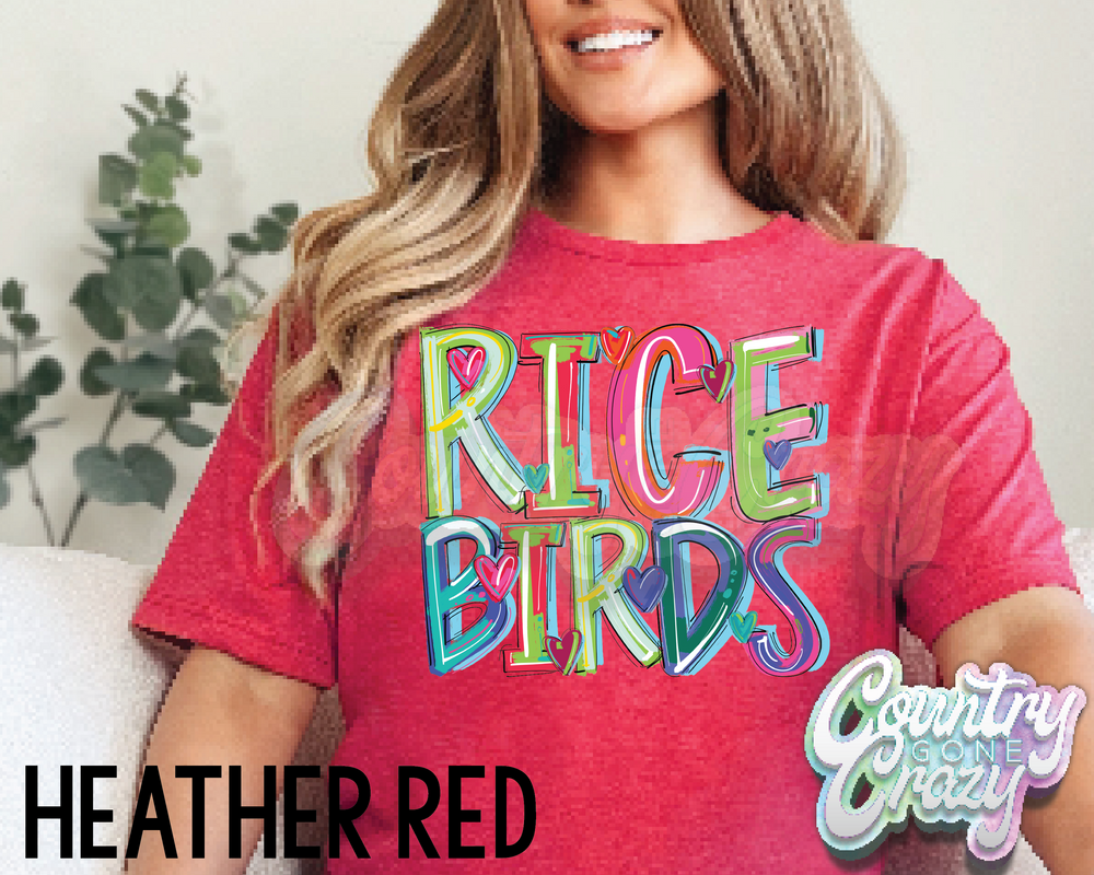 Ricebirds • Splash • T-Shirt-Country Gone Crazy-Country Gone Crazy