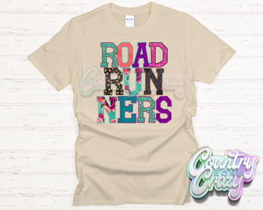 Roadrunners Faux Applique T-Shirt-Country Gone Crazy-Country Gone Crazy